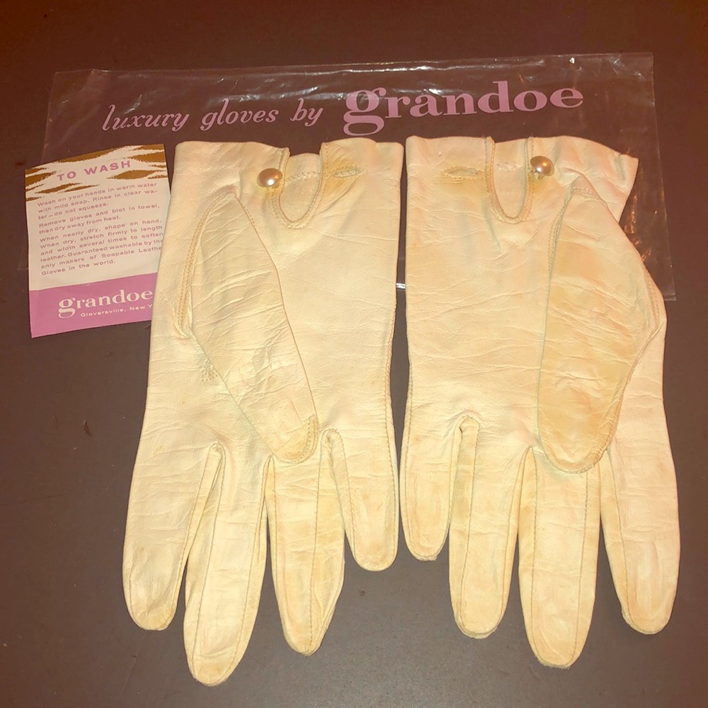 VTG Grandoe Soap-able Leather Gloves